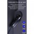 Wireless Bluetooth compatible Headset Single Ear Handsfree Call Noise Reduction Business Earphone In ear Sports Earbuds F8 black