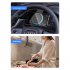 Wireless Car Charger 15W Fast Charging Magnetic Car Charger Rotatable Foldable Car Phone Holder Mount With RGB Light black