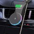 Wireless Car Charger 15W Fast Charging Magnetic Car Charger Rotatable Foldable Car Phone Holder Mount With RGB Light black
