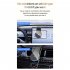Wireless Car Charger 15W Fast Charging Magnetic Car Charger Rotatable Foldable Car Phone Holder Mount With RGB Light black