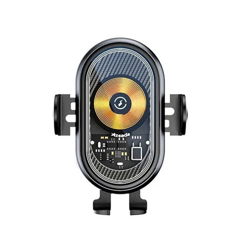Wireless Car Charger 15W Fast Charging Auto-Clamping Car Charger Rotatable