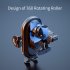 Wireless Car Charger 15W Fast Charging Auto Clamping Car Charger Rotatable Adjustable Car Phone Holder Mount Black