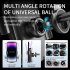 Wireless Car Charger 15W Fast Charging Auto Clamping Car Charger Phone Mount Air Vent Cell Phone Holder For 4 5 6 7 Inch Phone Spiral buckle  black