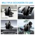 Wireless Car Charger 15W Fast Charging Auto Clamping Car Charger Phone Mount Air Vent Cell Phone Holder For 4 5 6 7 Inch Phone Spiral buckle  black