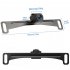 Wireless Car License Plate Reversing Front Rear View Hd Night Vision Backup Camera Waterproof Camcorder black