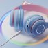 Wireless Cat Ear  Headset Stereo Headphones Colorful Lighting Gaming Headset For Smart Phones PC Tablet Computer green