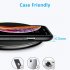 Wireless  Charger 10W Smart QI Metal Simple Round Desktop Mobile Phone Fast Charging Device White