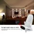 Wireless Charger Camera Hd 1080p Mobile Phone Video Shooting Adapter Wide Angle Night Version Cctv Camcorder White