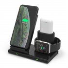 3-in-1Wireless Charger Magnetic Fast Charging for IOS Phone Watch Headphone