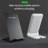 Wireless Charger Smart Phones Charging Base Safety Protection Folding Charging Stand Compatible For IPhone 15 14 13 12 Pro Max 11 White