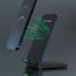 Wireless Charger Smart Phones Charging Base Safety Protection Folding Charging Stand Compatible For IPhone 15 14 13 12 Pro Max 11 black