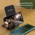 Wireless Charger Smart Phones Charging Base Safety Protection Folding Charging Stand Compatible For IPhone 15 14 13 12 Pro Max 11 black