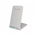 Wireless Charger Smart Phones Charging Base Safety Protection Folding Charging Stand Compatible For IPhone 15 14 13 12 Pro Max 11 White