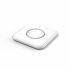 Wireless Charger With Charging Line Compatible For Iwatch 1 7 Generation Airpods Iphone Samsung S7 s7 White