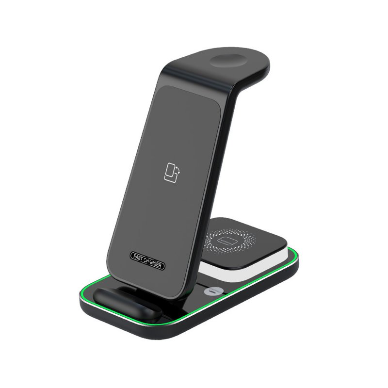 Wireless Charging Stand Wireless Charger with Night Light