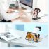 Wireless Charging Stand Wireless Charger with Night Light for Headphones Watch Mobile Phone Black