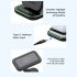 Wireless Charging Stand Wireless Charger with Night Light for Headphones Watch Mobile Phone Black