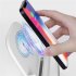 Wireless Charging Station Multifunctional Wireless Fast Charging Station Portable Mini Chair Wireless Charger Holder For All 4 11 Inch Phones Tablet White With 