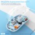 Wireless Computer Mouse 1600DPI 2 4G Cordless Mute Mice With USB Receiver For PC Laptop Notebook Tablet grey