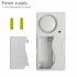 Wireless Control Magnetic Sensor Professional Security Anti theft Motion Alarm For Home Office Store black