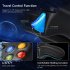 Wireless Controller Compatible for Xbox 360 Pc with Dual Vibration Turbo 2 4g Low Delay Controller Black