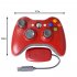 Wireless Controller Joysticks Bluetooth compatible Vibration Gamepad Handle With 2 4g Receiver Compatible For Xbox360 Pc red