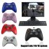 Wireless Controller Joysticks Bluetooth compatible Vibration Gamepad Handle With 2 4g Receiver Compatible For Xbox360 Pc red