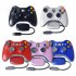 Wireless Controller Joysticks Bluetooth compatible Vibration Gamepad Handle With 2 4g Receiver Compatible For Xbox360 Pc pink