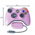 Wireless Controller Joysticks Bluetooth compatible Vibration Gamepad Handle With 2 4g Receiver Compatible For Xbox360 Pc pink