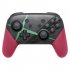 Wireless Controller Remote Gamepad with Gyroscope 10m Remote Gamepad 3D Joystick Black