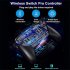 Wireless Controller Remote Gamepad with Gyroscope 10m Remote Gamepad 3D Joystick Black