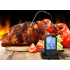 Wireless Digital Thermometer Remote Cooking Thermometer With Timer included Food Probe For Oven Grill Smoker Bbq black