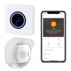 Wireless Doorbell Infrared Human Body Detector Tuya Smart Home Security System