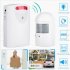Wireless Driveway Alarm Waterproof Infrared Motion Sensor Alarm Security System For Garage Mailbox Fence as shown