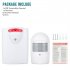 Wireless Driveway Alarm Waterproof Infrared Motion Sensor Alarm Security System For Garage Mailbox Fence as shown