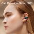 Wireless Ear Clip Bone Conduction Headphone Clip On Open Ear Earbud Workout Cycling Running Hands Free Earphone White