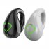Wireless Ear Clip Bone Conduction Headphone Clip On Open Ear Earbud Workout Cycling Running Hands Free Earphone White