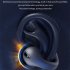 Wireless Ear Clip Earbuds Bone Conduction Earphones With Built in Mic Stereo Sound Earphones For Sport Cycling Running Work black