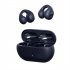 Wireless Ear Clip Earbuds Bone Conduction Earphones With Built in Mic Stereo Sound Earphones For Sport Cycling Running Work black