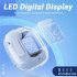 Wireless Earbuds 20H Playtime Earphones LED Digital Display With Charging Case For Smart Phone Computer Laptop black