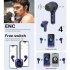 Wireless Earbuds 20H Playtime Earphones LED Digital Display With Charging Case For Smart Phone Computer Laptop black