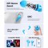Wireless Earbuds 20H Playtime Earphones LED Digital Display With Charging Case For Smart Phone Computer Laptop black