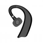 Wireless Earbuds Hanging-Ear HIFI Stereo Headphones 180° Rotation Built-in Mic Earphones Ergonomics Ultra Long Playtime Earphones Noise Reduction For Sports Working Black WY-02 OPP bag
