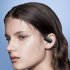 Wireless Earbuds Noise Canceling Open Ear Headset Air Conduction 180  Adjustable Earbuds with Battery Time 30 Hours Blue