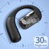 Wireless Earbuds Noise Canceling Open Ear Headset Air Conduction 180  Adjustable Earbuds with Battery Time 30 Hours Blue