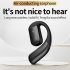 Wireless Earbuds Noise Canceling Open Ear Headset Air Conduction 180  Adjustable Earbuds with Battery Time 30 Hours Blue