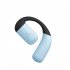 Wireless Earbuds Noise Canceling Open Ear Headset Air Conduction 180  Adjustable Earbuds with Battery Time 30 Hours Blue