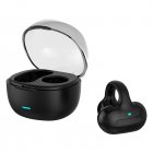 Wireless Earbuds Open Ear Headphones Bone Conduction Earphones Bluetooth 5.3 Clip-on Sport Earbuds black
