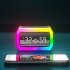 Wireless Earbuds RGB Lighting Headphones Temperature Humidity Clock Display Earphones For Cell Phone Gaming Computer Laptop GQ05 temperature display