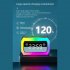 Wireless Earbuds RGB Lighting Headphones Temperature Humidity Clock Display Earphones For Cell Phone Gaming Computer Laptop GQ05 temperature display